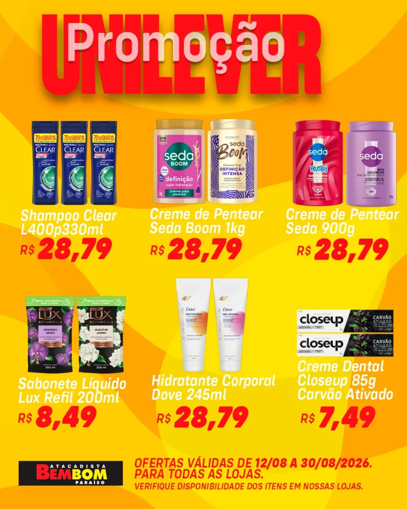 Ofertas Bem Bom Atacadista – 30/08/2026