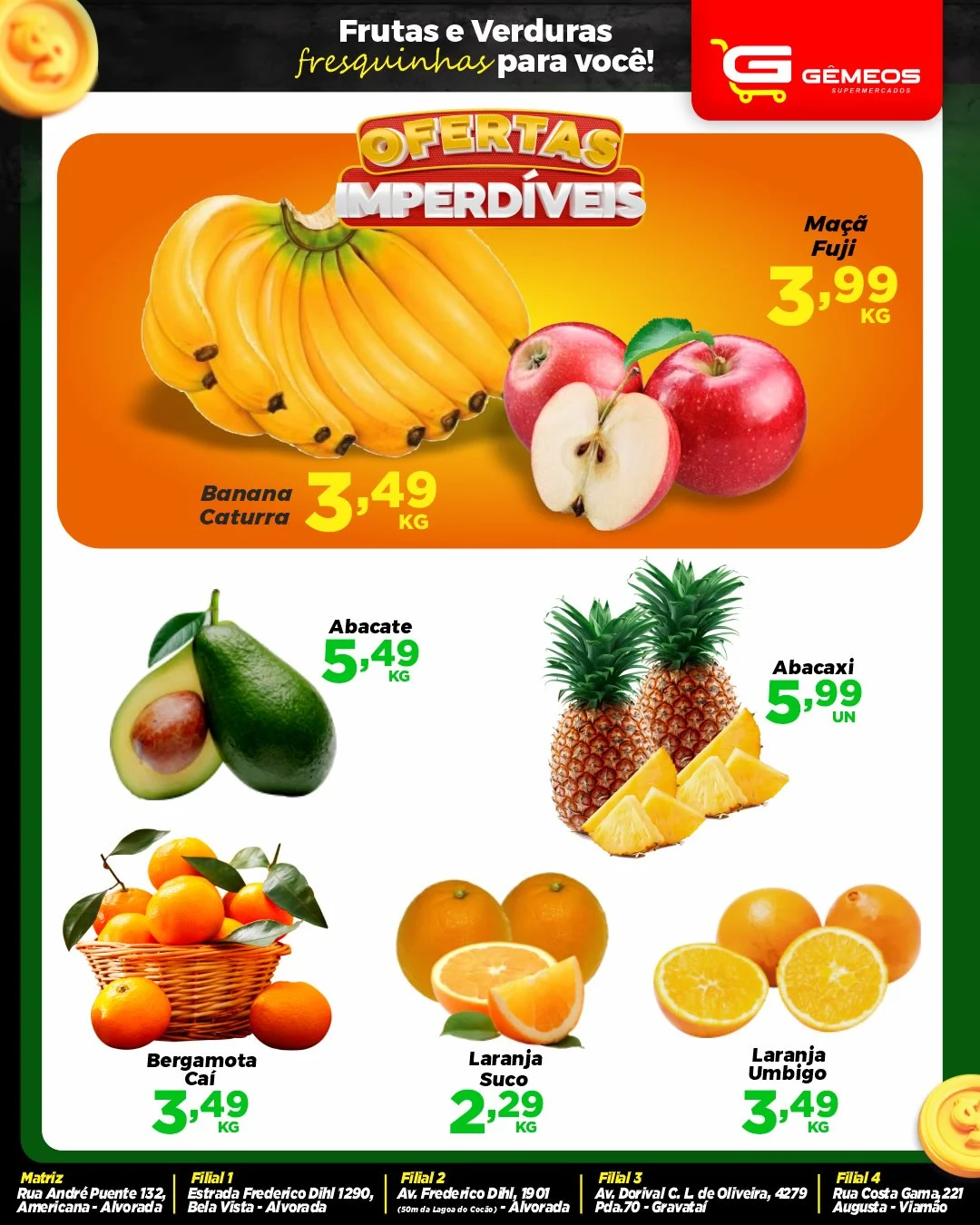 Ofertas Gemeos supermercado