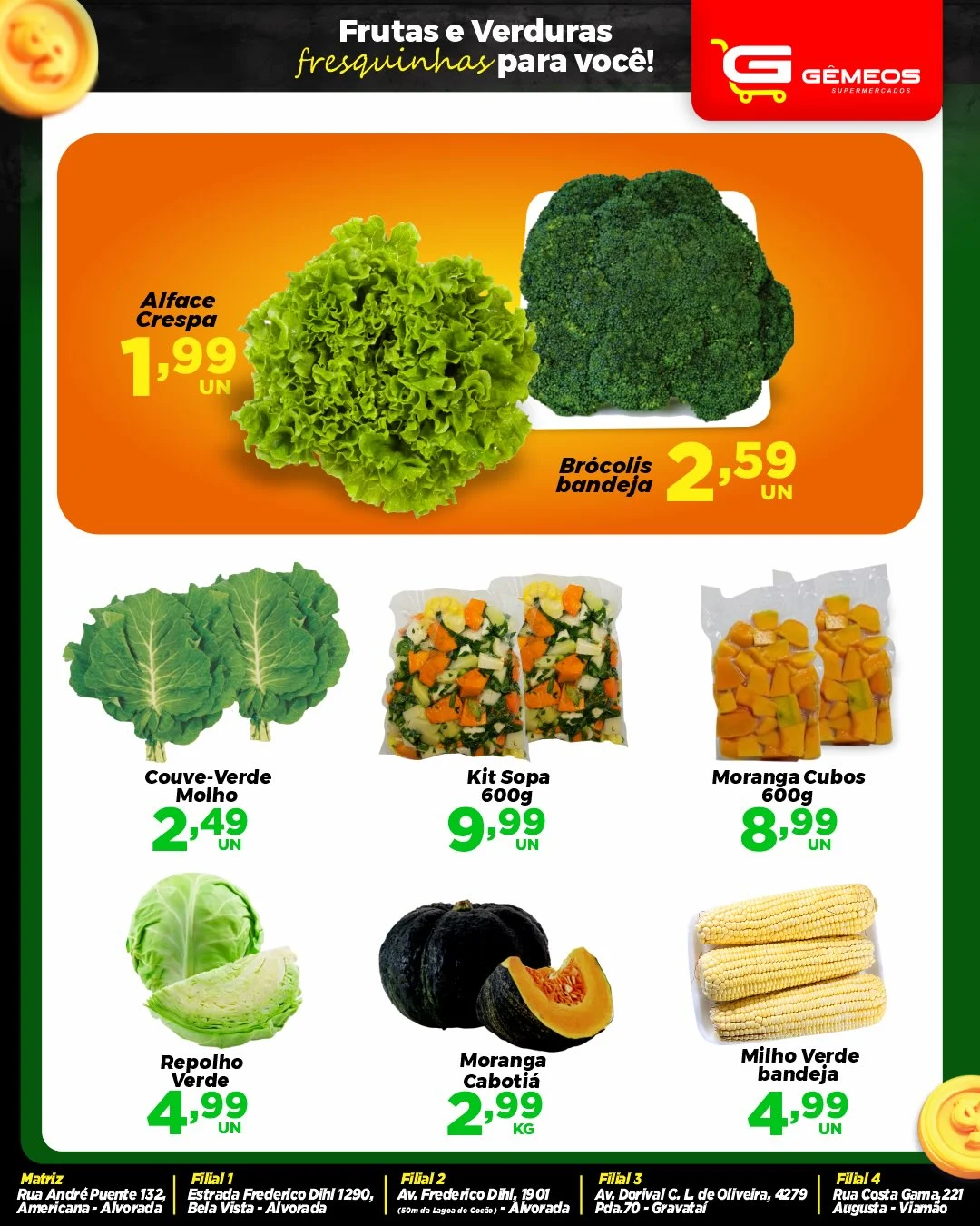 Ofertas Gemeos supermercado