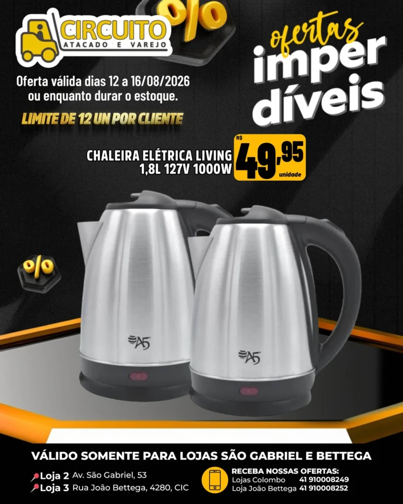 Ofertas Circuito Atacado e Varejo – 16/08/2026