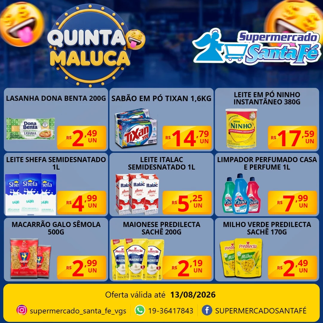 Ofertas SUPERMERCADO SANTA FÉ