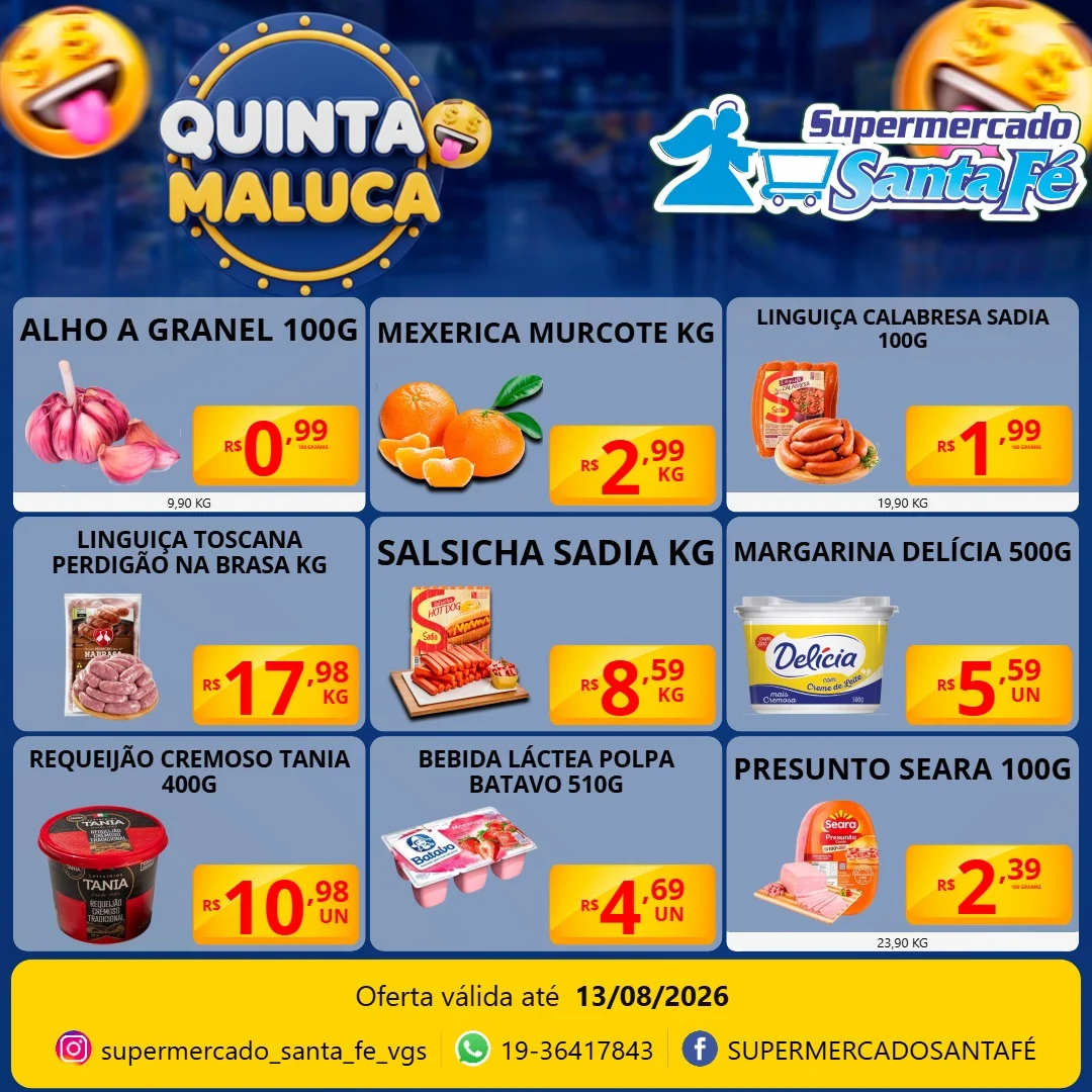 Ofertas SUPERMERCADO SANTA FÉ