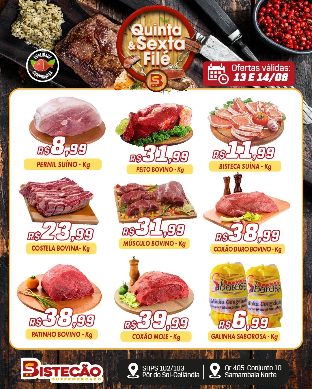 Ofertas Bistecão Supermercado