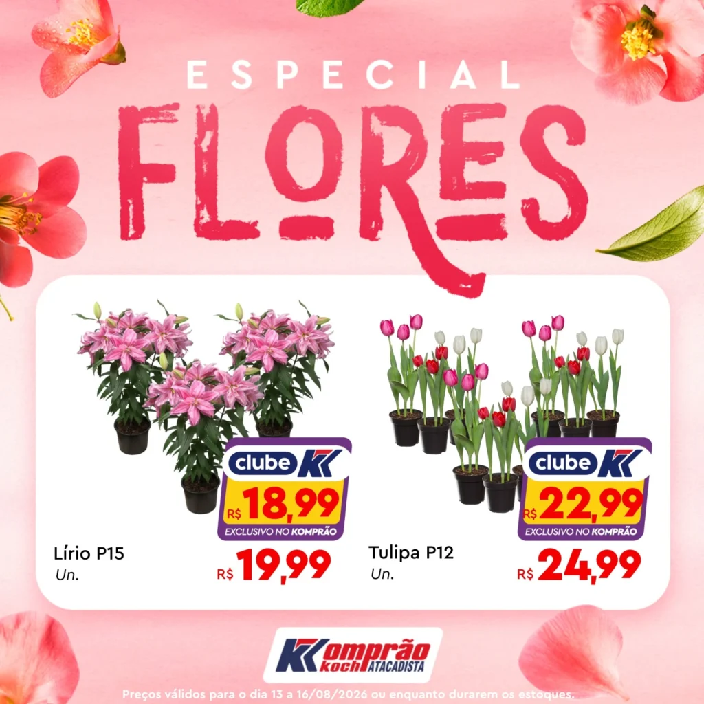 Ofertas Komprão Koch Atacadista – 16/08/2026