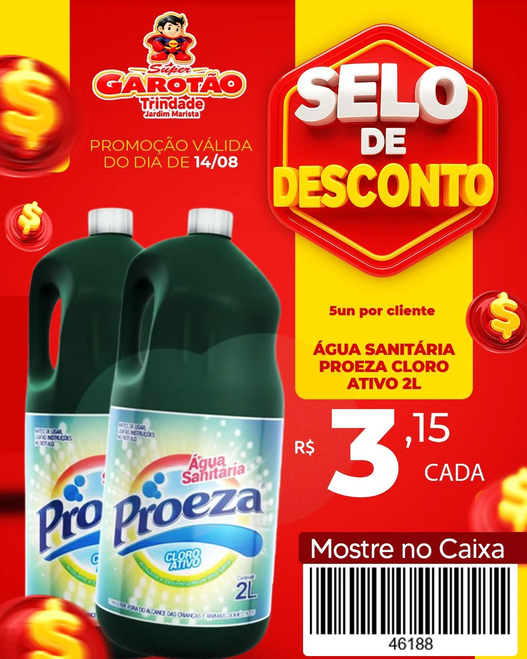 Ofertas Supermercado Garotão – 14/08/2026
