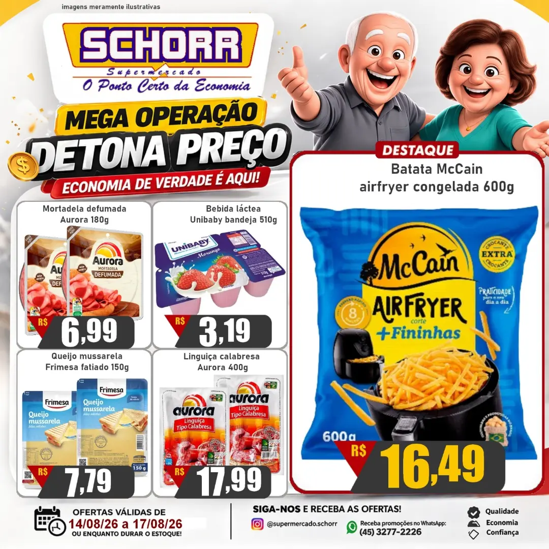 Ofertas Schorr supermercado