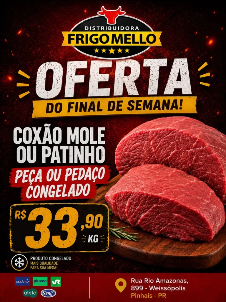 Ofertas Distribuidora de Carne | Weissópolis-Pinhais – 01/08