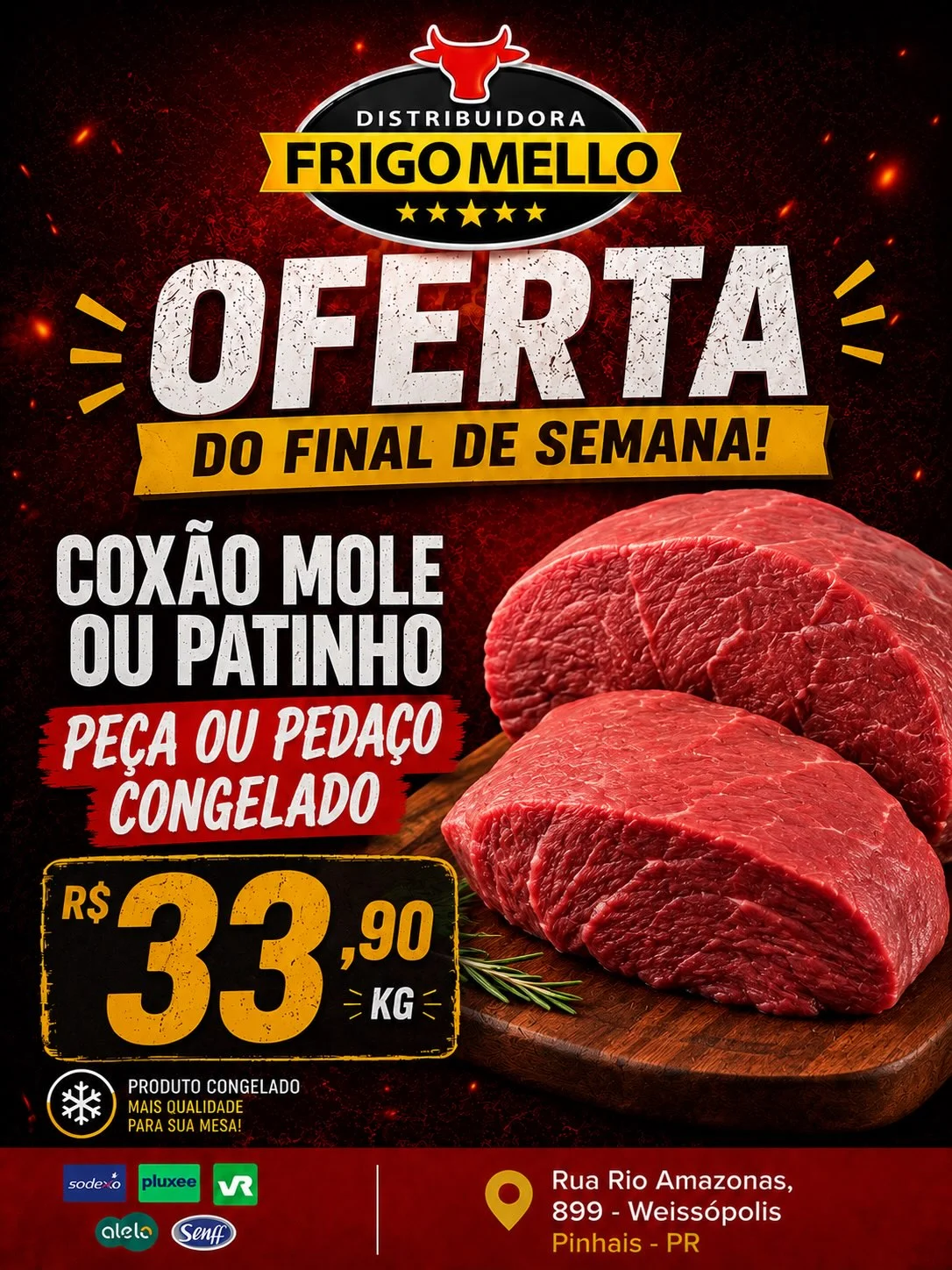 Ofertas Distribuidora de Carne | Weissópolis-Pinhais – 01/08