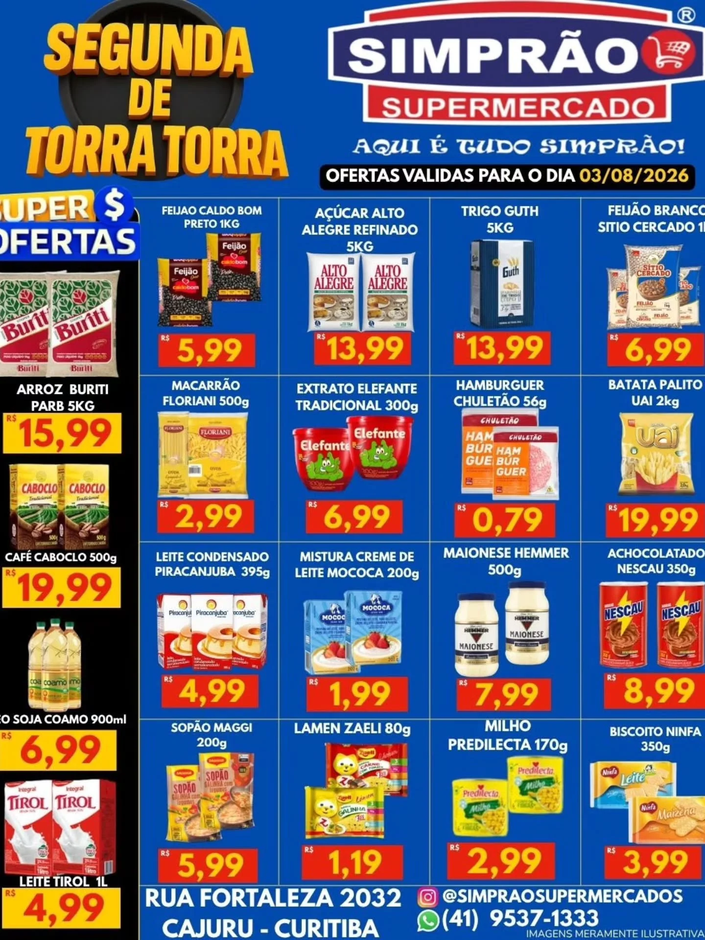 Ofertas simprão supermercados