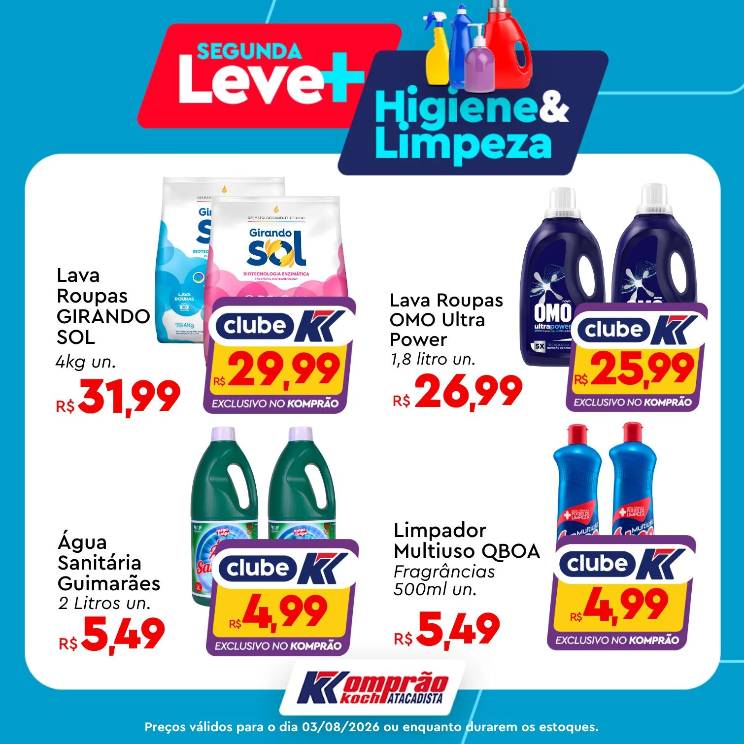 Ofertas Komprão Koch Atacadista
