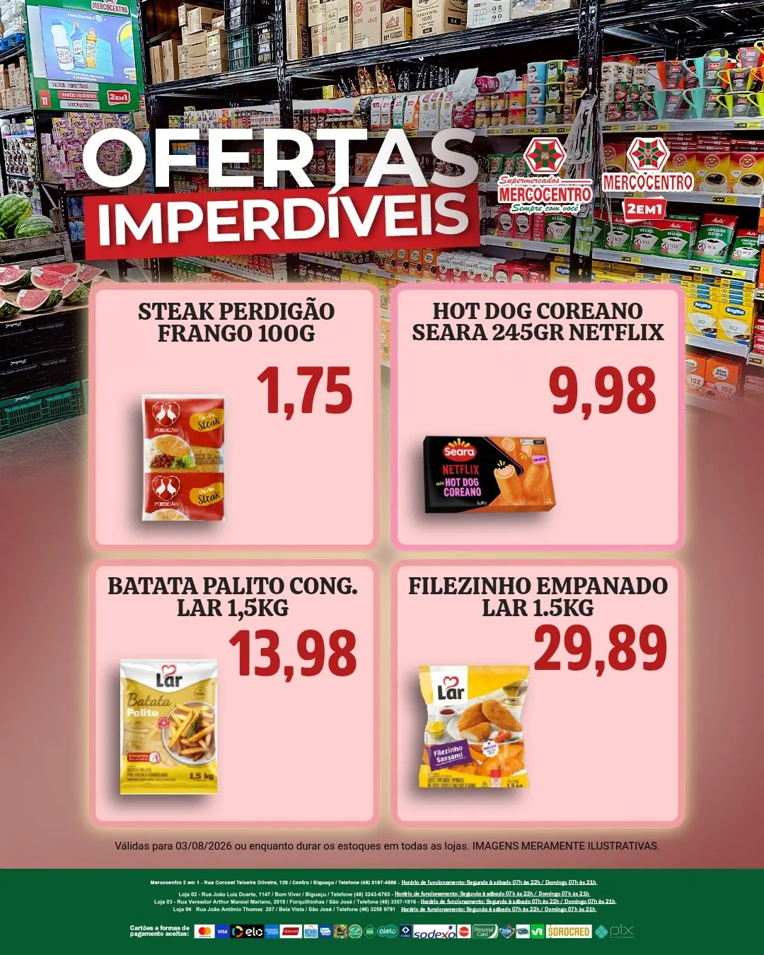 Ofertas SUPERMERCADOS MERCOCENTRO 🛒