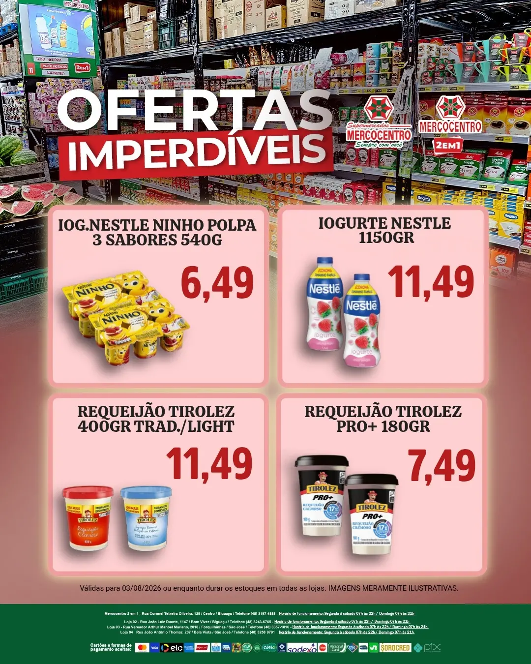 Ofertas SUPERMERCADOS MERCOCENTRO 🛒