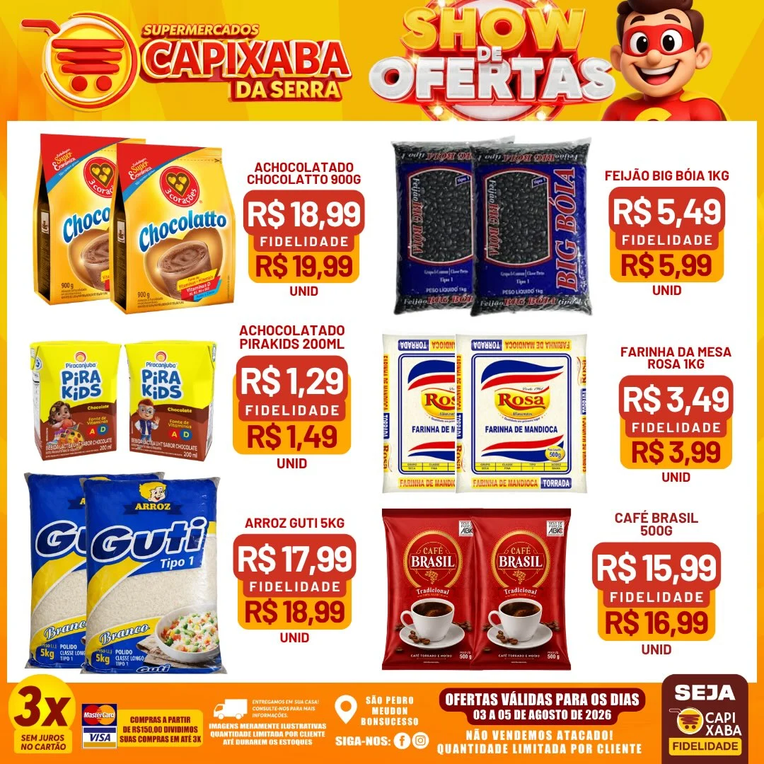 Ofertas Supermercados Capixaba da Serra