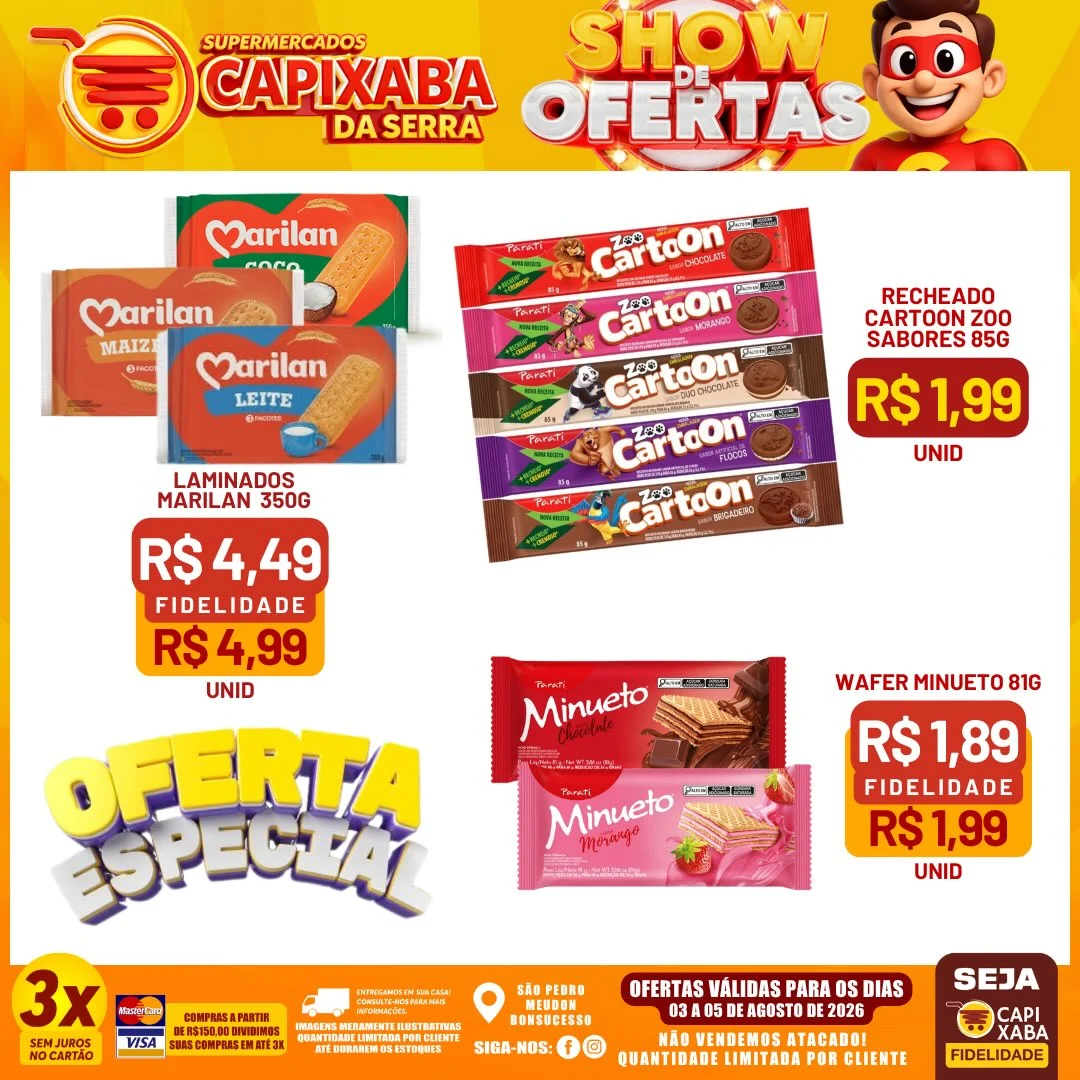 Ofertas Supermercados Capixaba da Serra