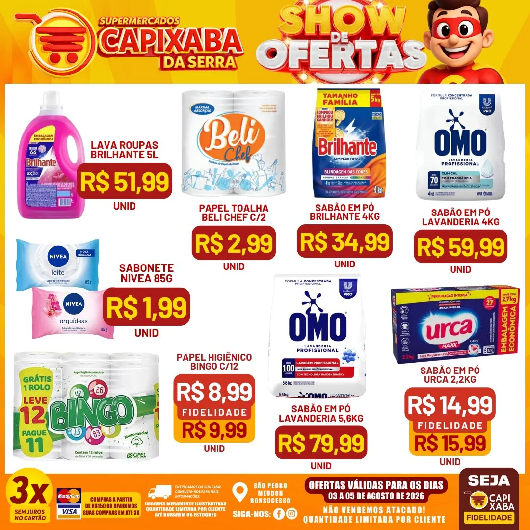 Ofertas Supermercados Capixaba da Serra