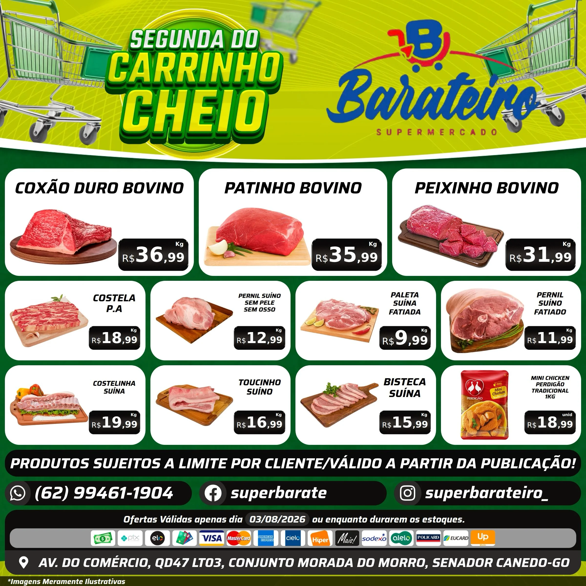 Ofertas Super Barateiro Supermercado