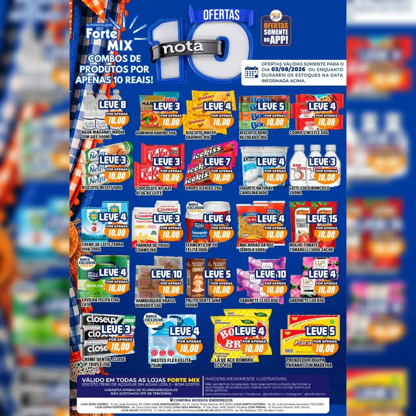 Ofertas Supermercados Forte Mix