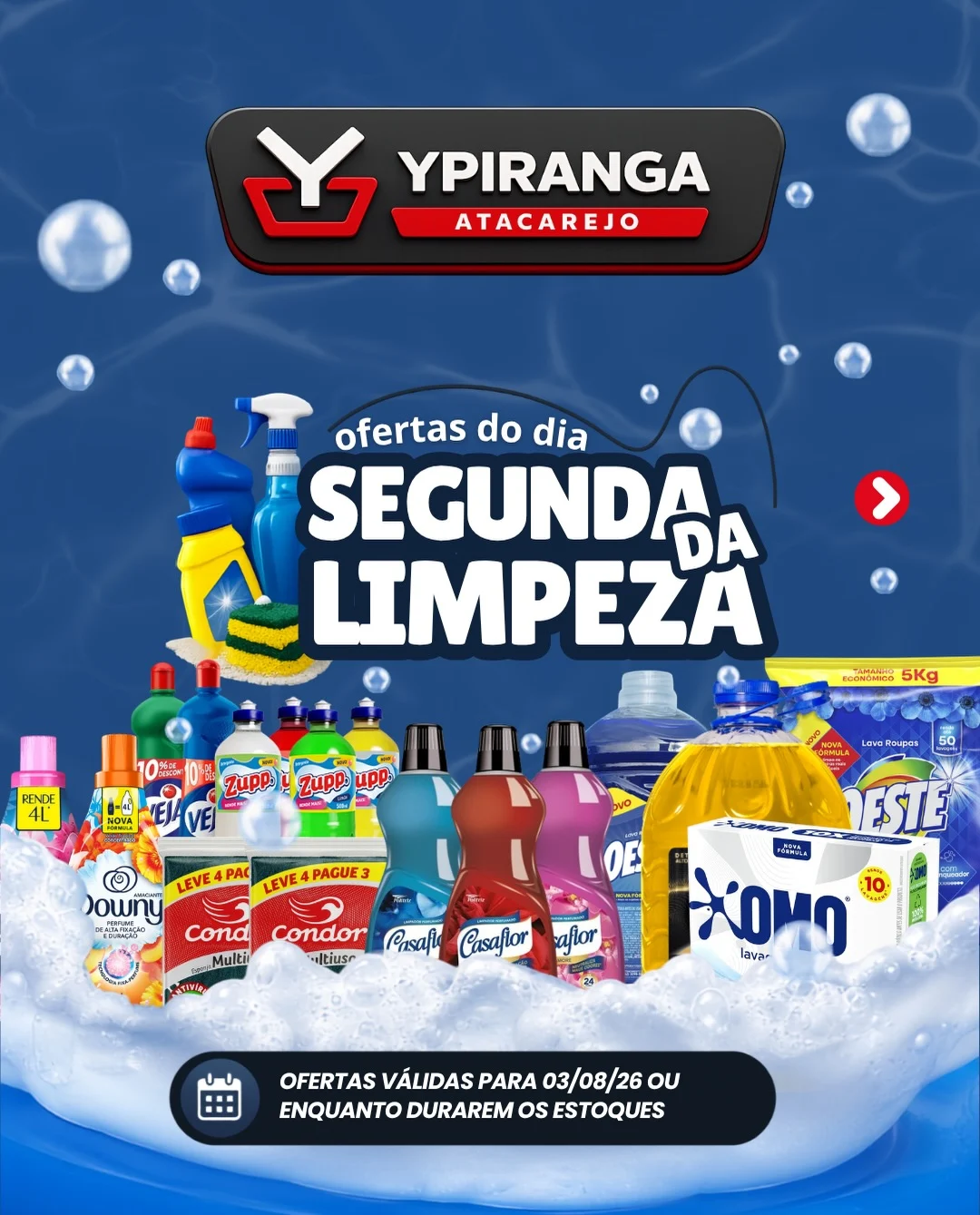 Ofertas Ypiranga Atacarejo – 03/08/2026 Ofertas Ypiranga Atacarejo – 03/08/2026