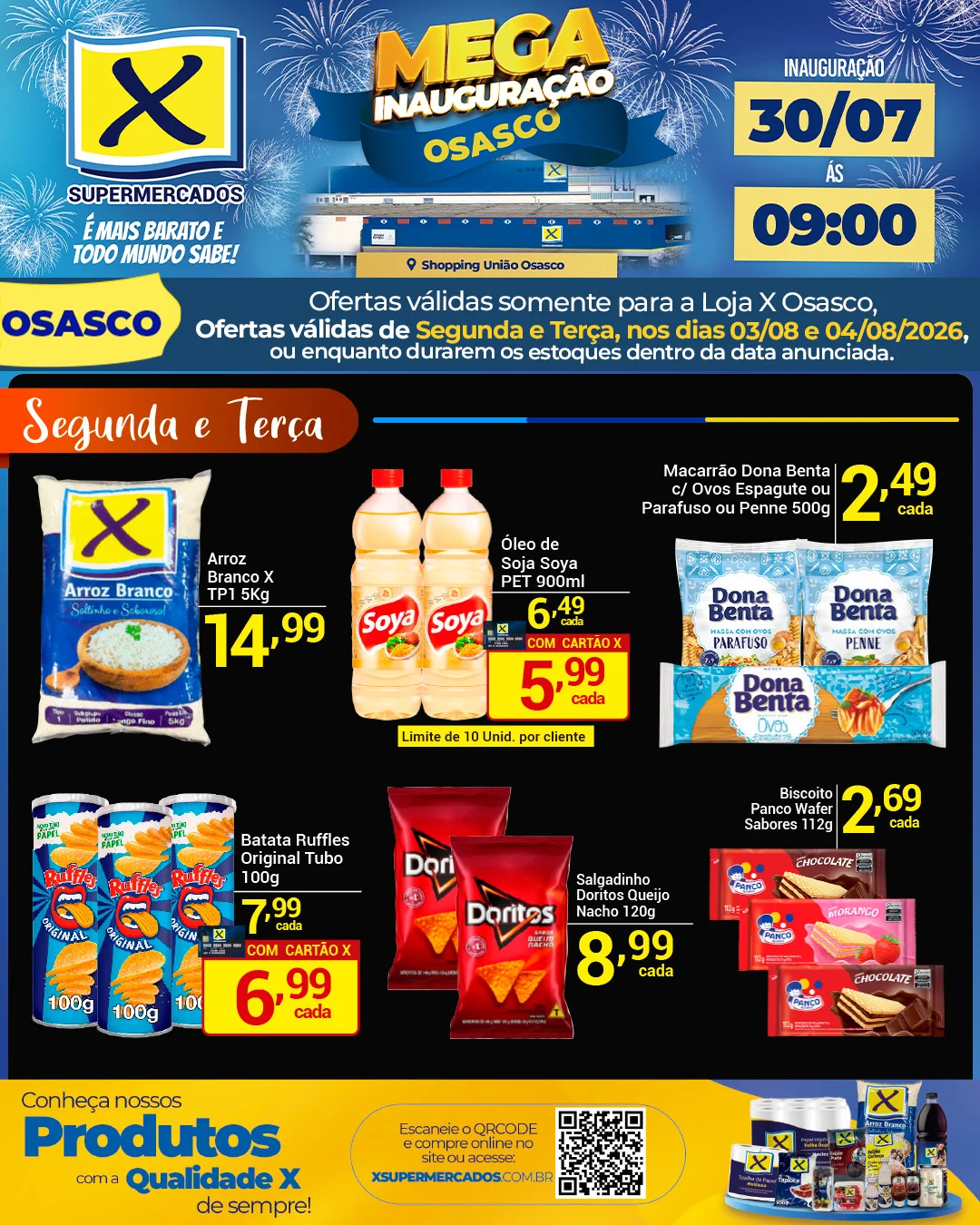 Ofertas Rede X Supermercados
