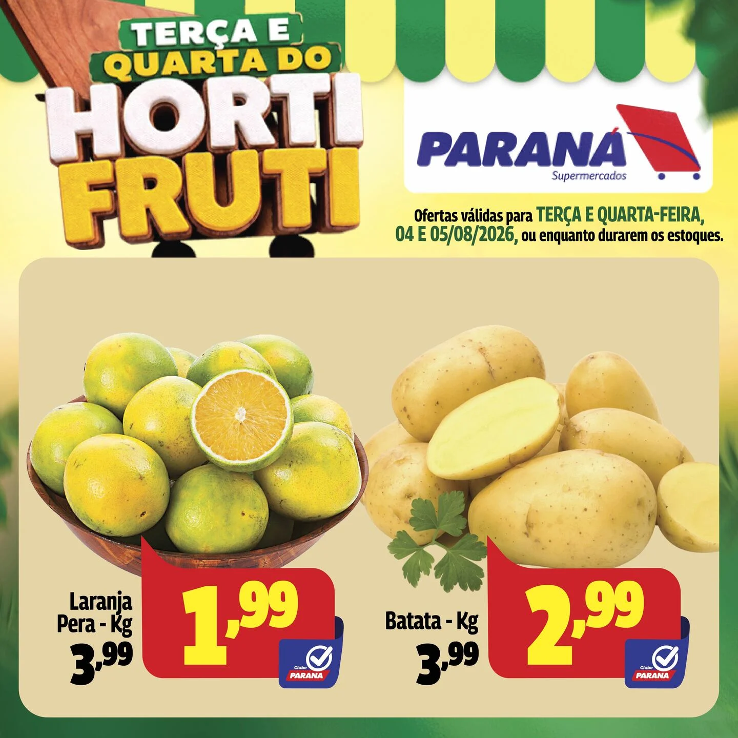 Ofertas Paraná Supermercados – 05/08/2026