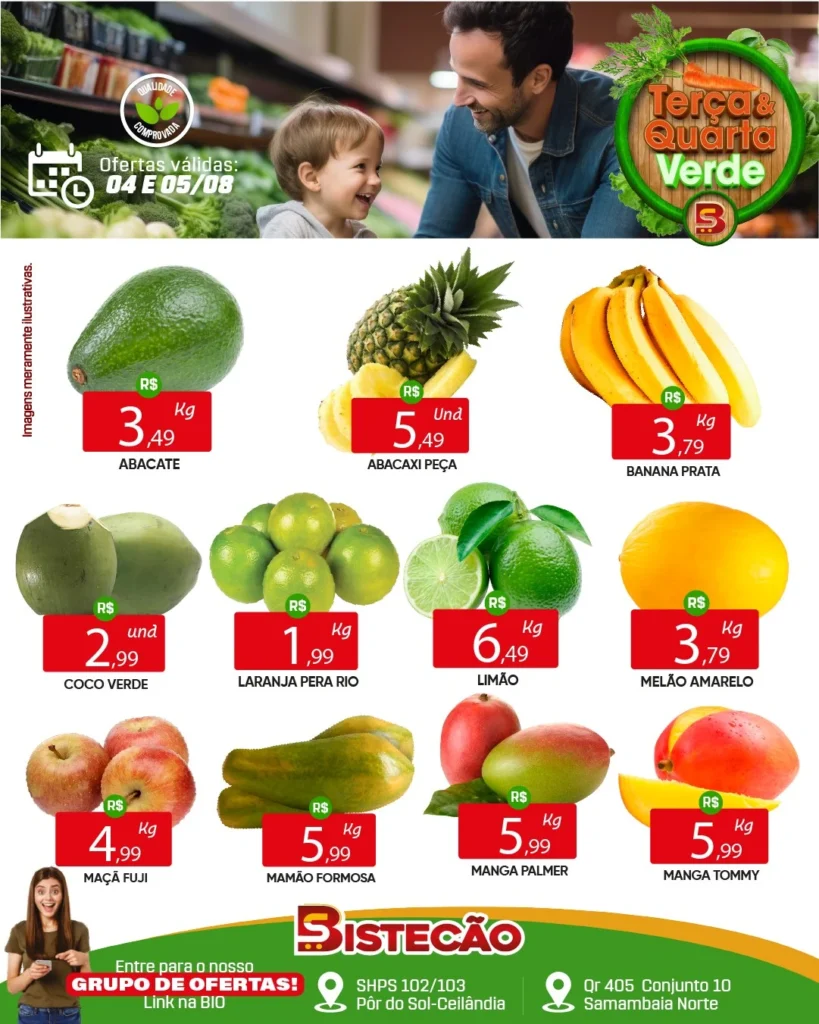 Ofertas Bistecão Supermercado – 05/08/2026