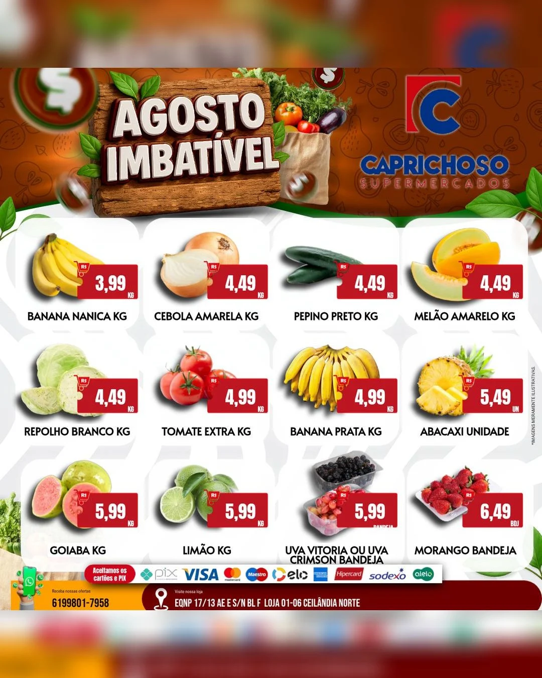 Ofertas Supermercado Caprichoso Ceilândia