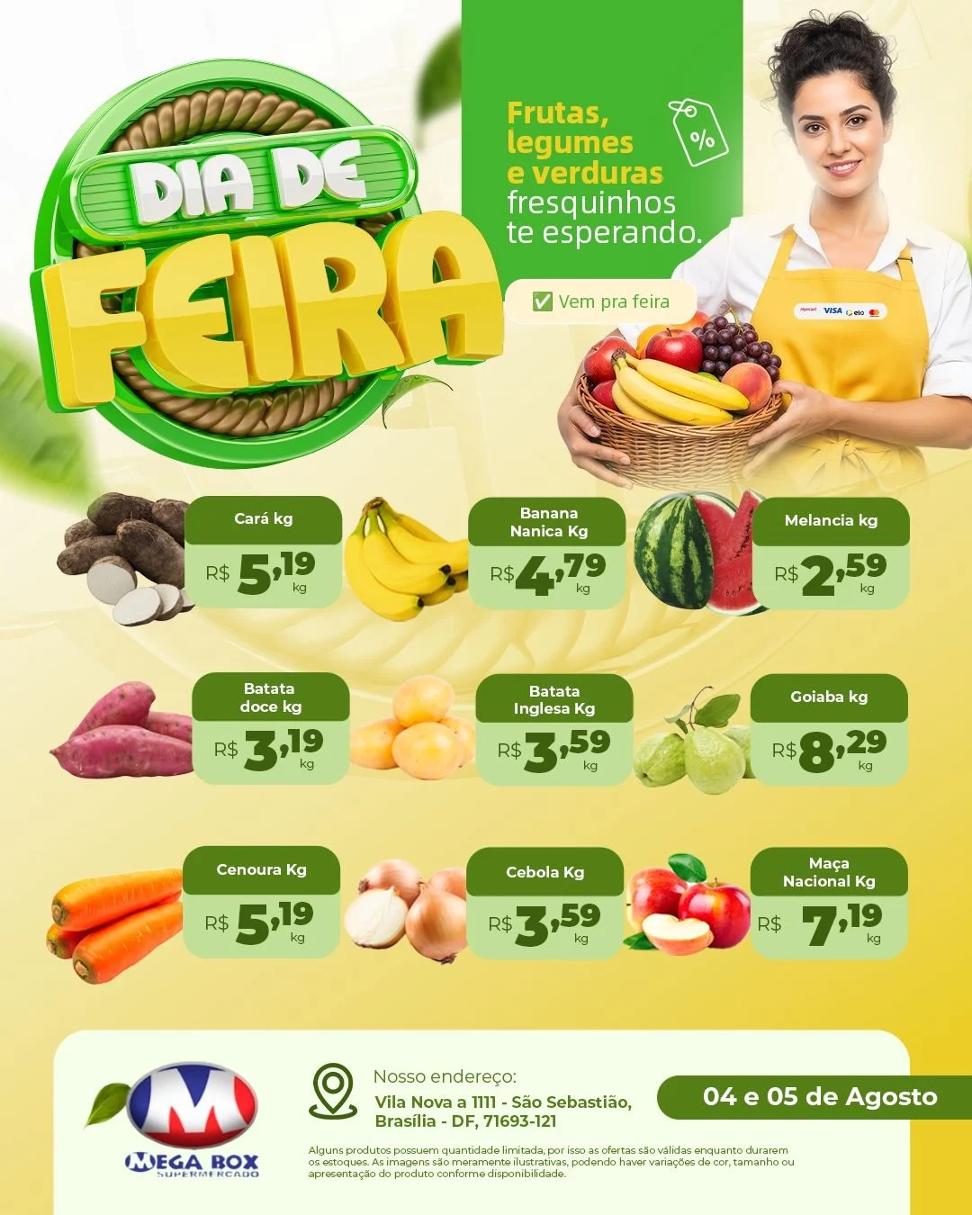 Ofertas Megabox Supermercado – 05/08/2026 Ofertas Megabox Supermercado – 05/08/2026