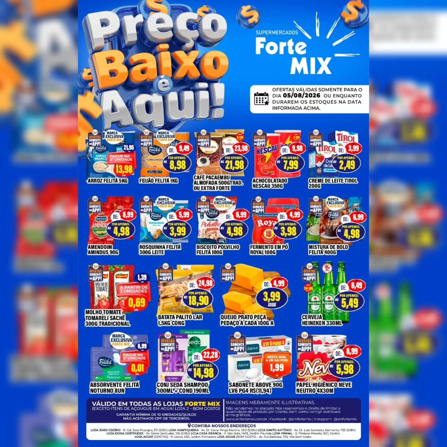 Ofertas Supermercados Forte Mix