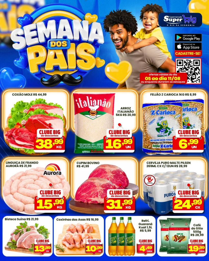 Ofertas Supermercado Super Big  🛒 – 11/08/2026