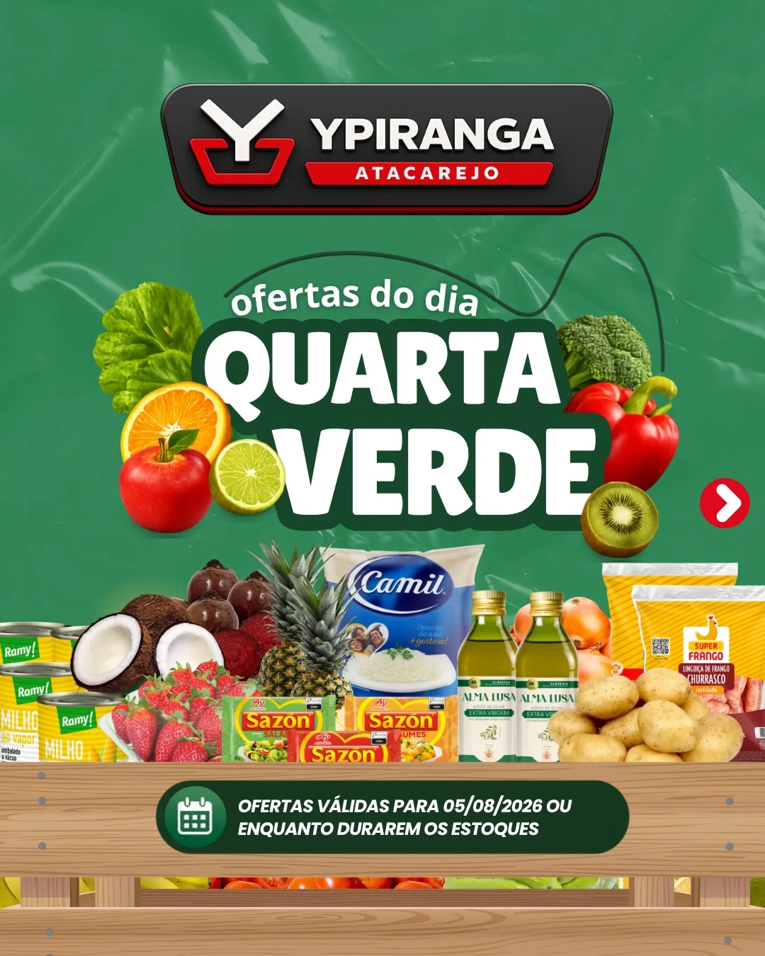 Ofertas Ypiranga Atacarejo – 05/08/2026 Ofertas Ypiranga Atacarejo – 05/08/2026