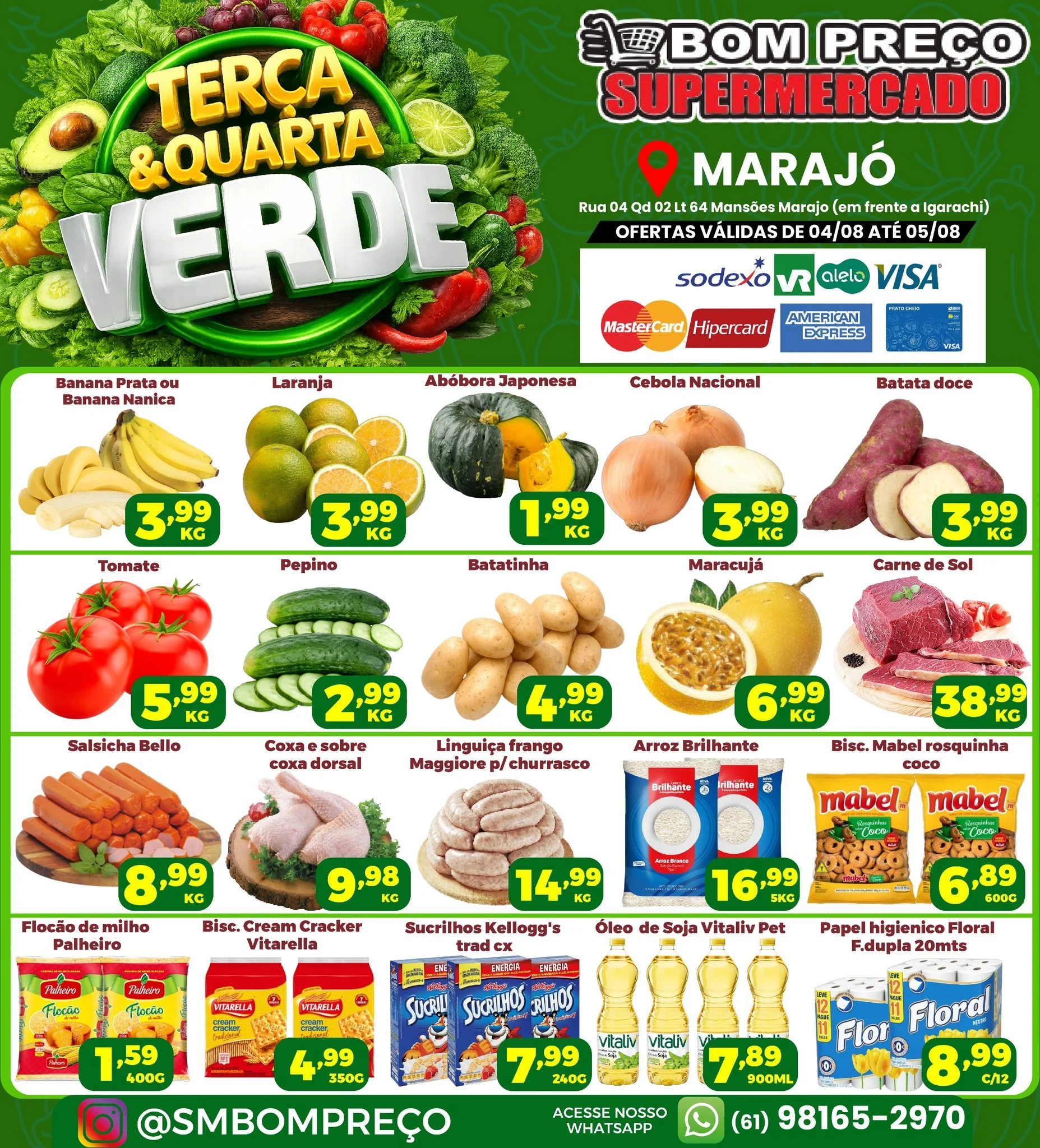 Ofertas Bom preço | Supermercado