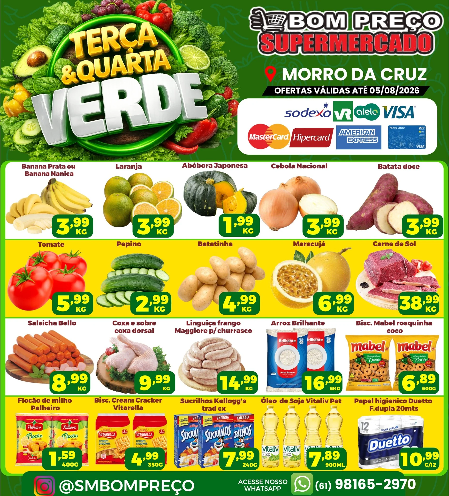 Ofertas Bom preço | Supermercado