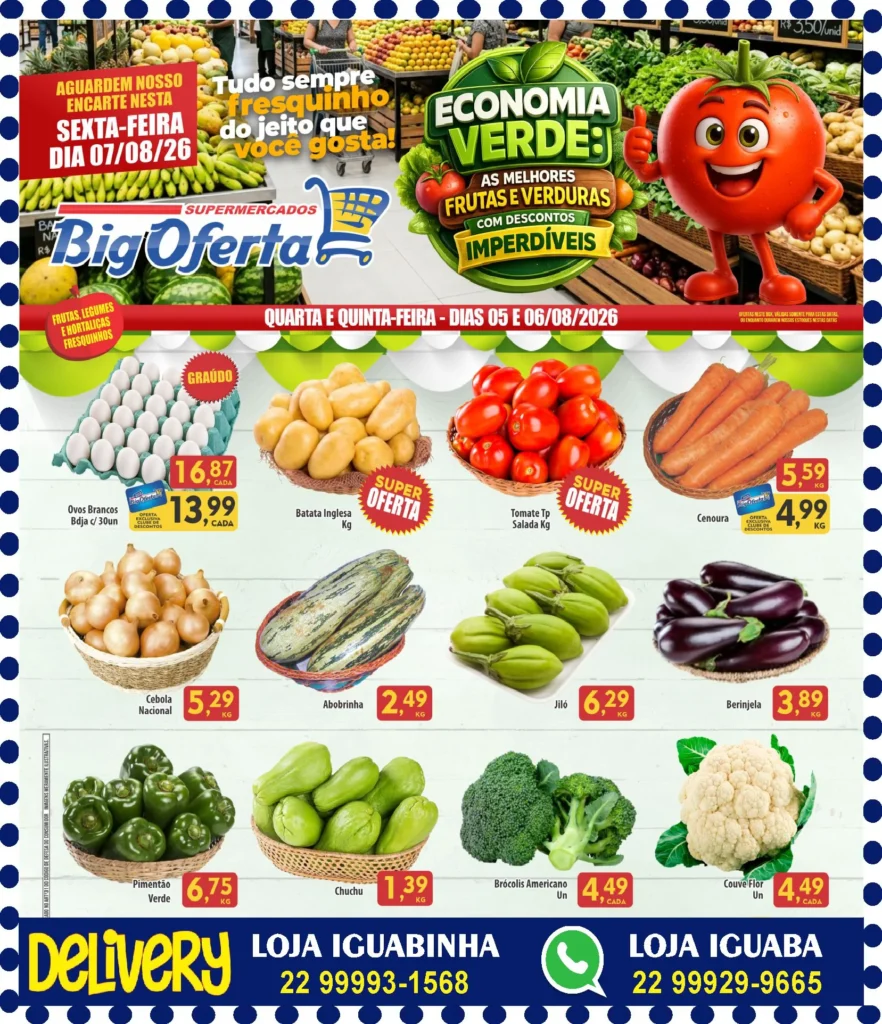Ofertas Supermercado Big Oferta – 06/08