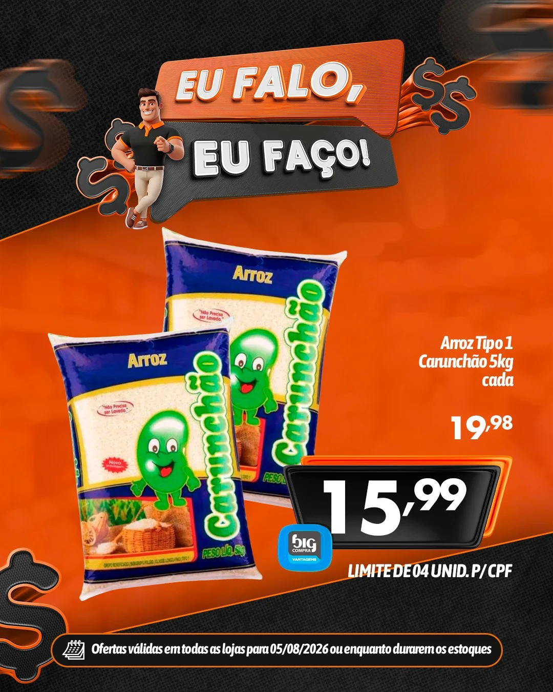 Ofertas Supermercados Big Compra – 05/08/2026