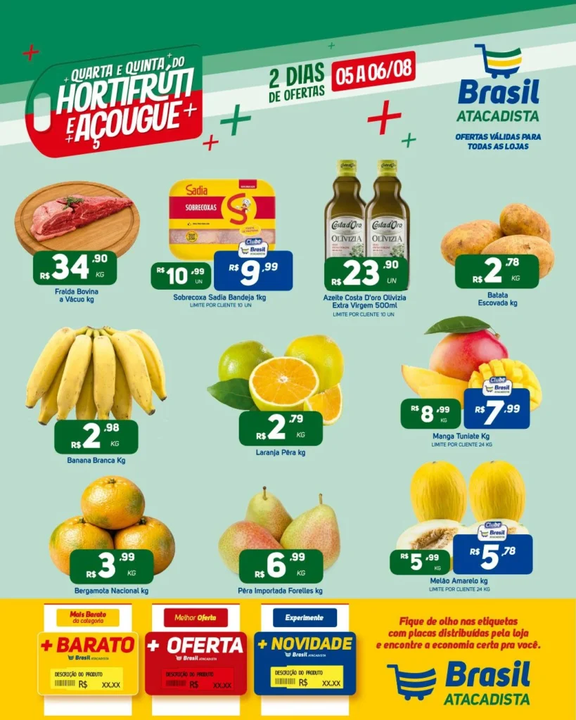 Ofertas Brasil Atacadista – 06/08/2026