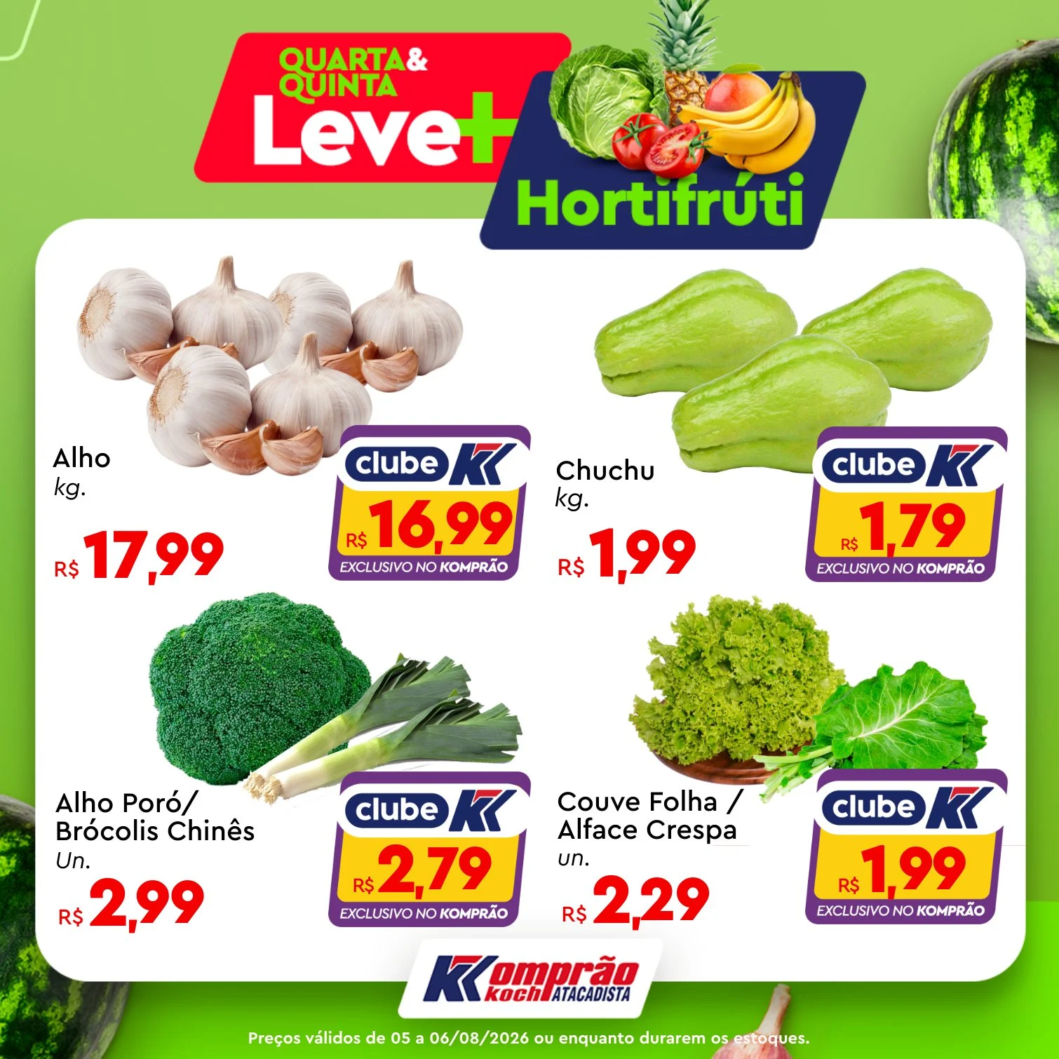 Ofertas Komprão Koch Atacadista