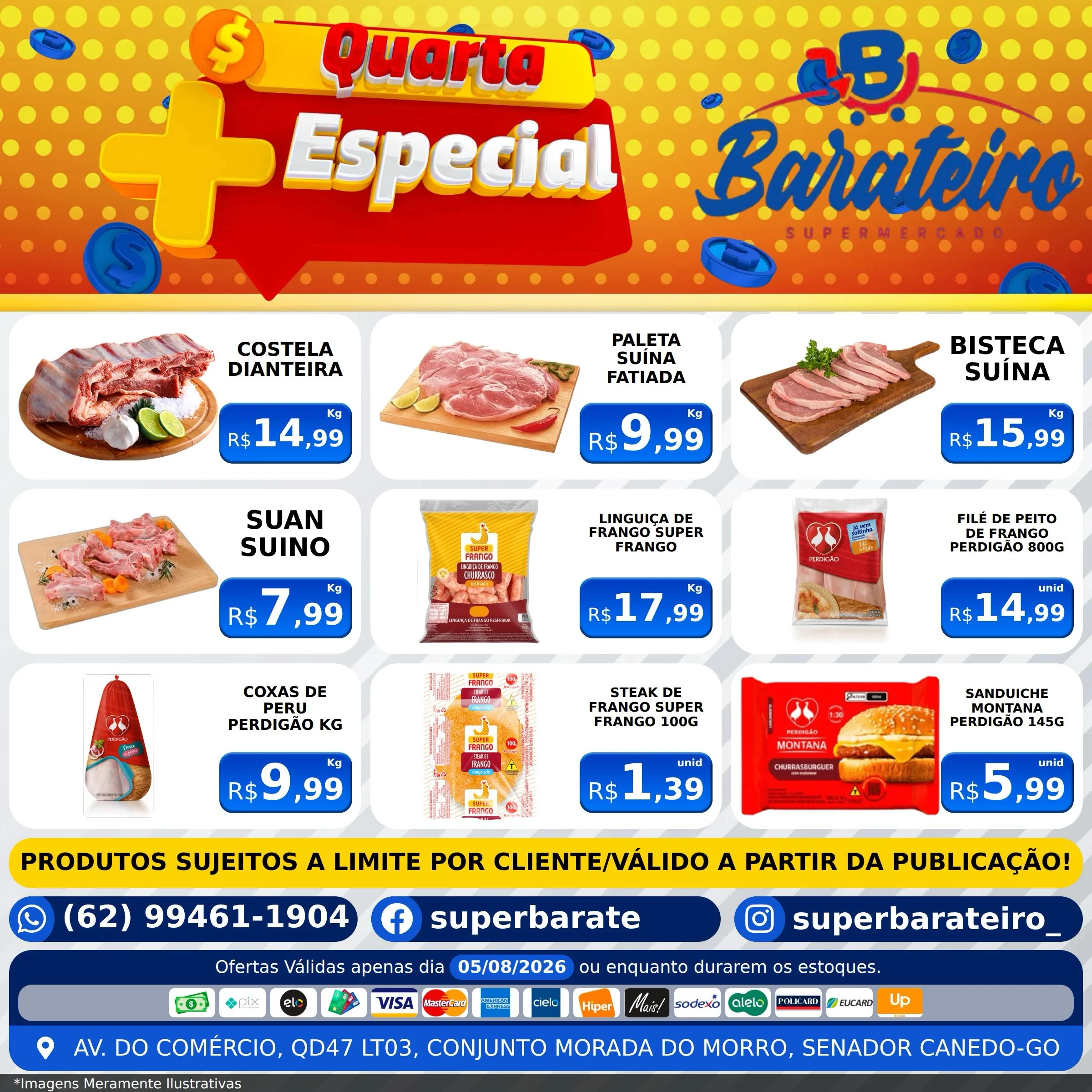 Ofertas Super Barateiro Supermercado