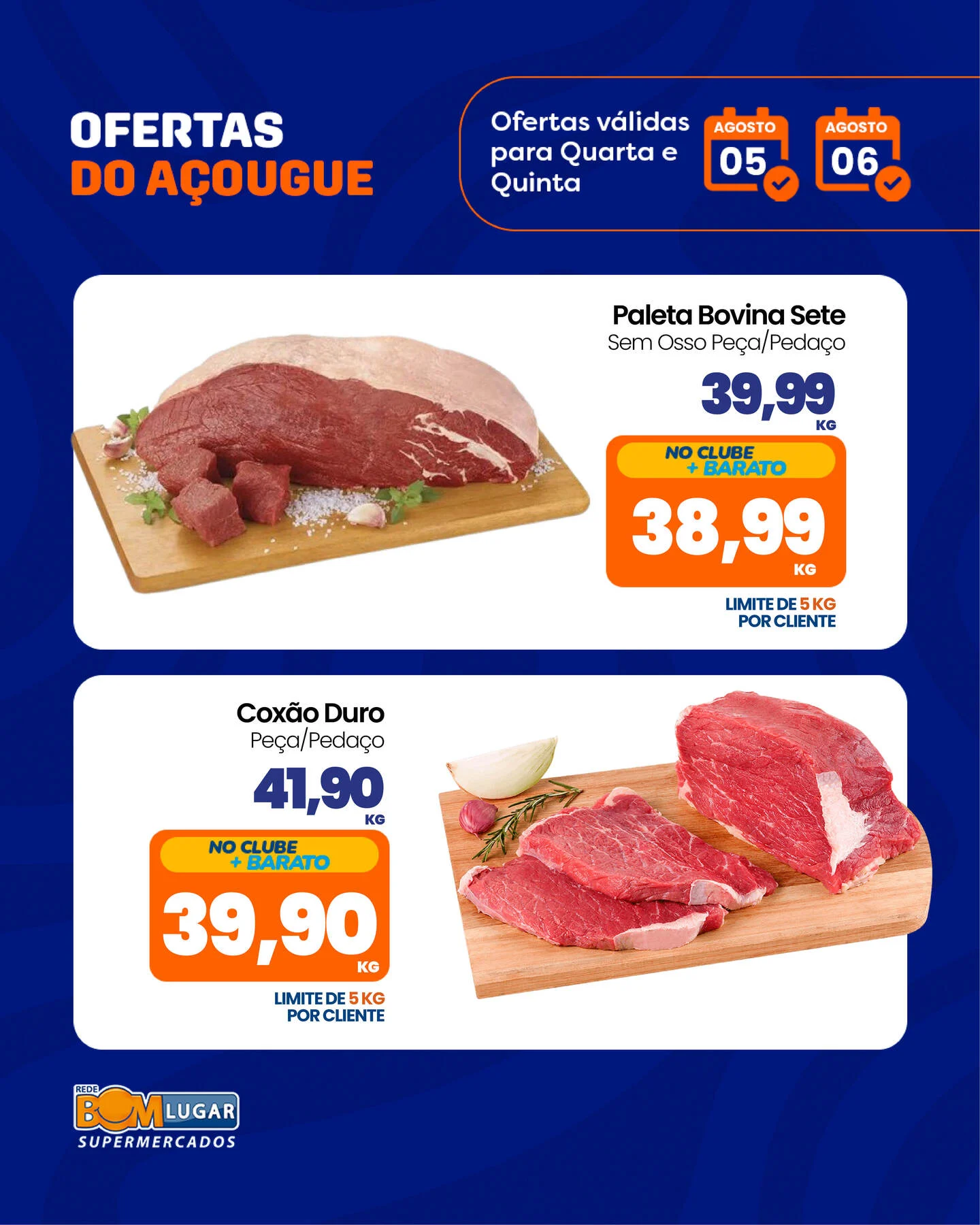 Ofertas Rede Bom Lugar Supermercados