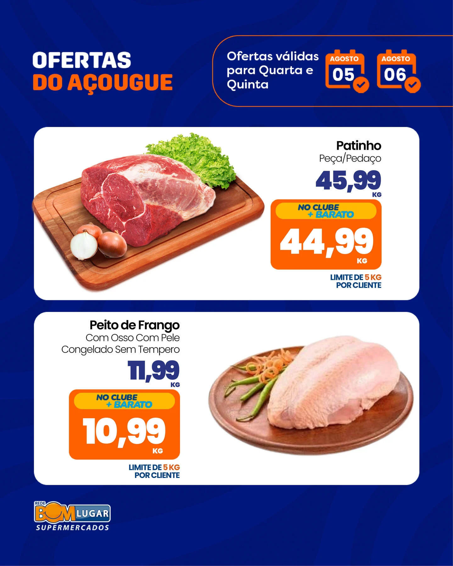Ofertas Rede Bom Lugar Supermercados