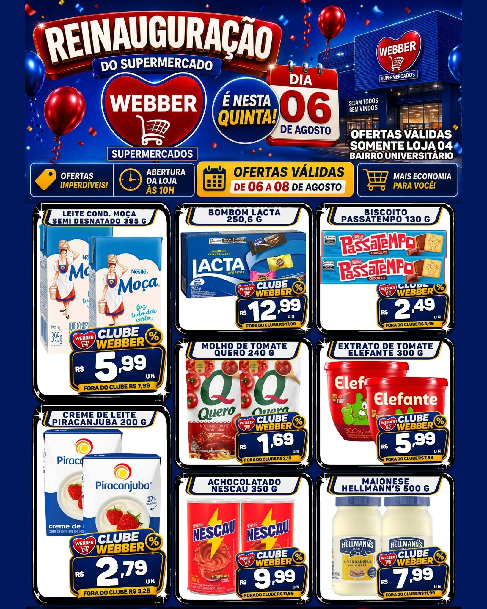 Ofertas SUPERMERCADOS WEBBER