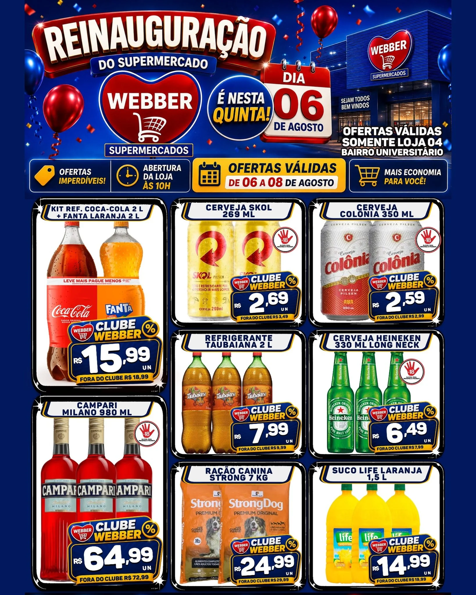 Ofertas SUPERMERCADOS WEBBER