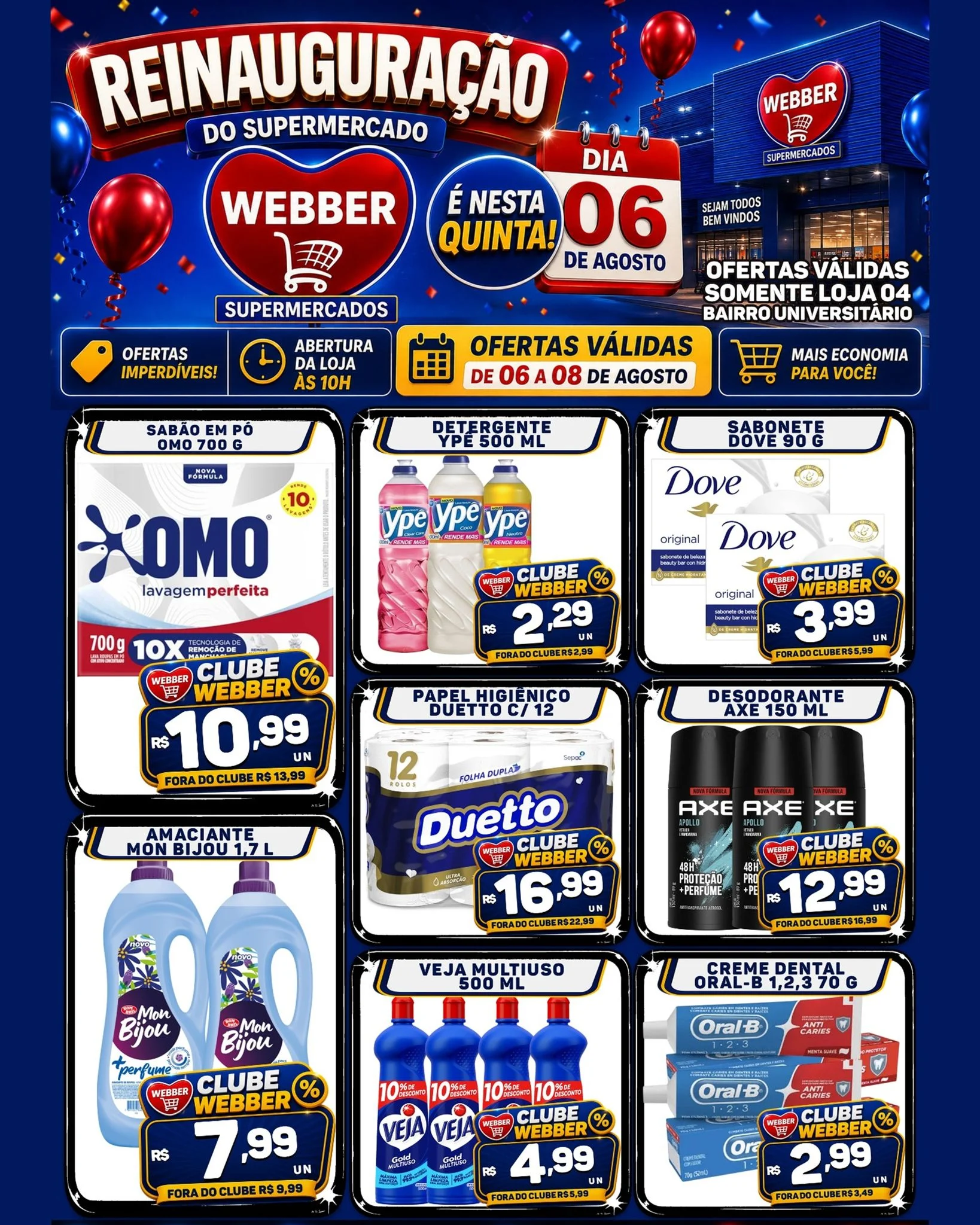 Ofertas SUPERMERCADOS WEBBER