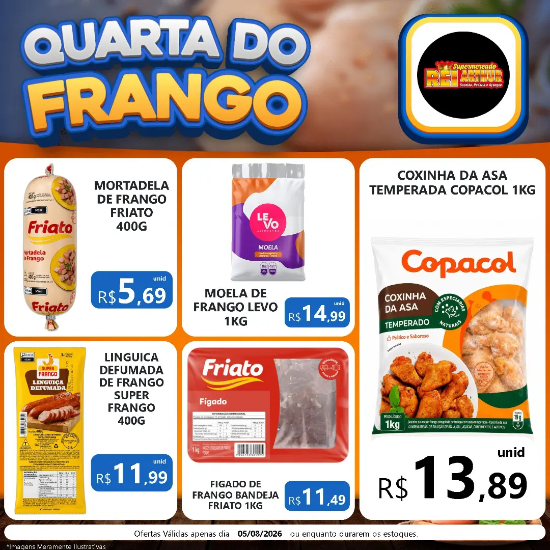 Ofertas Supermercado Rei Arthur💥