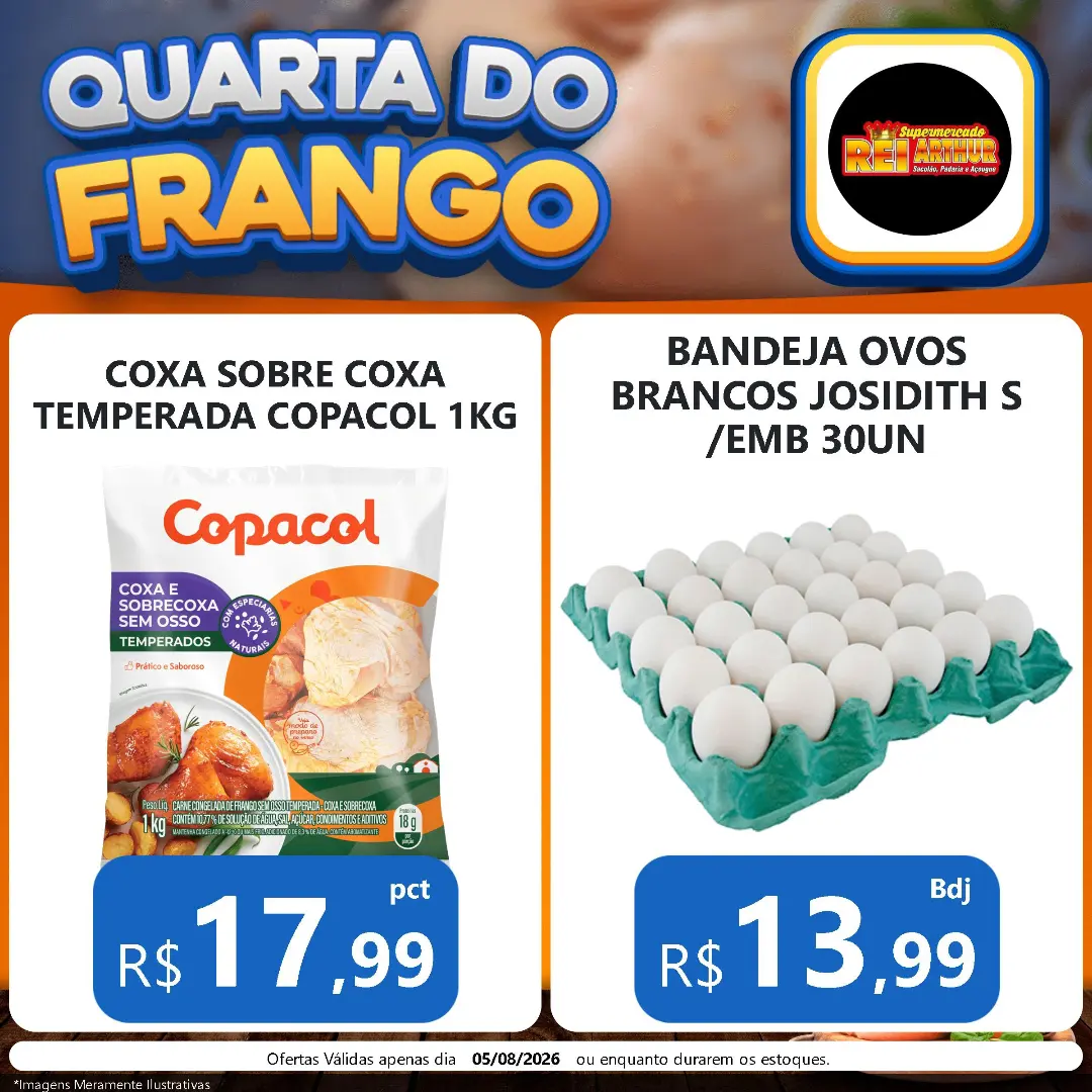 Ofertas Supermercado Rei Arthur💥