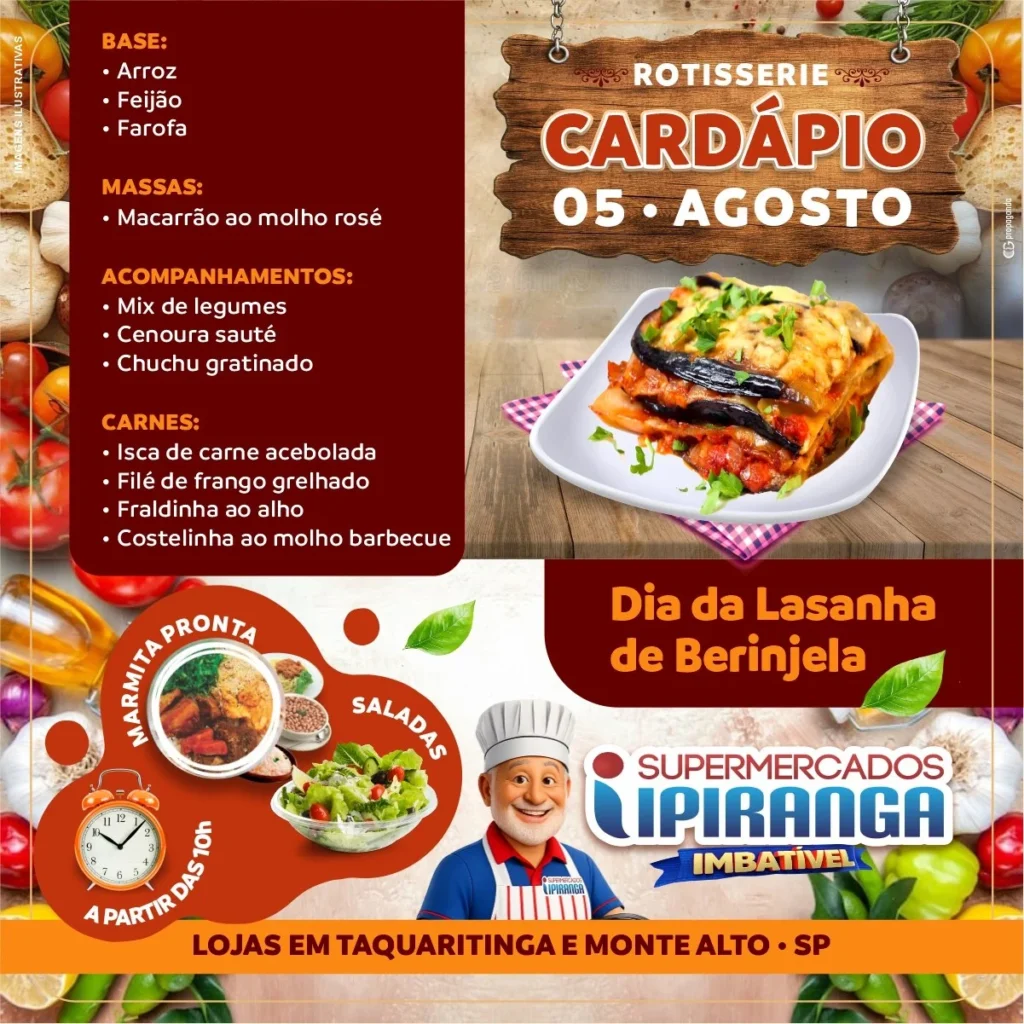 Ofertas Supermercados Ipiranga – 05/08/2026