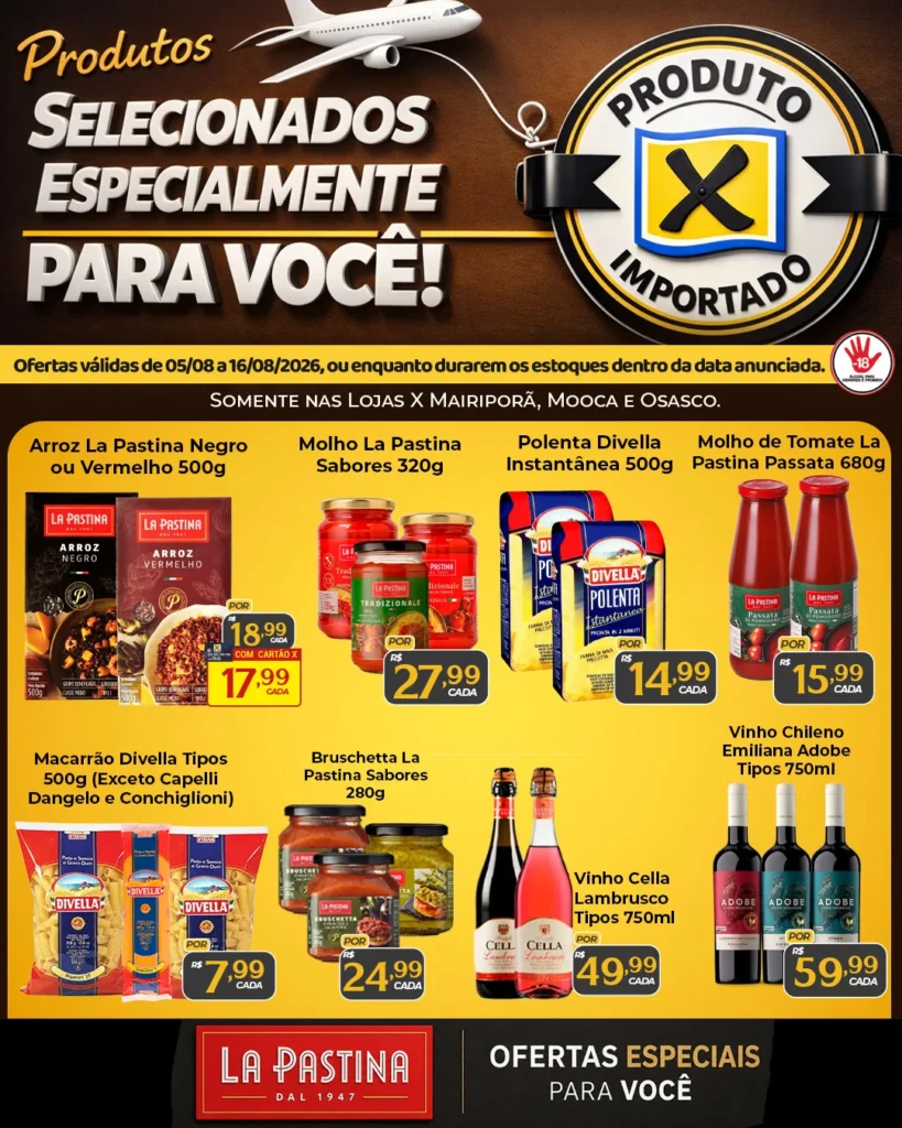 Ofertas Rede X Supermercados – 16/08/2026