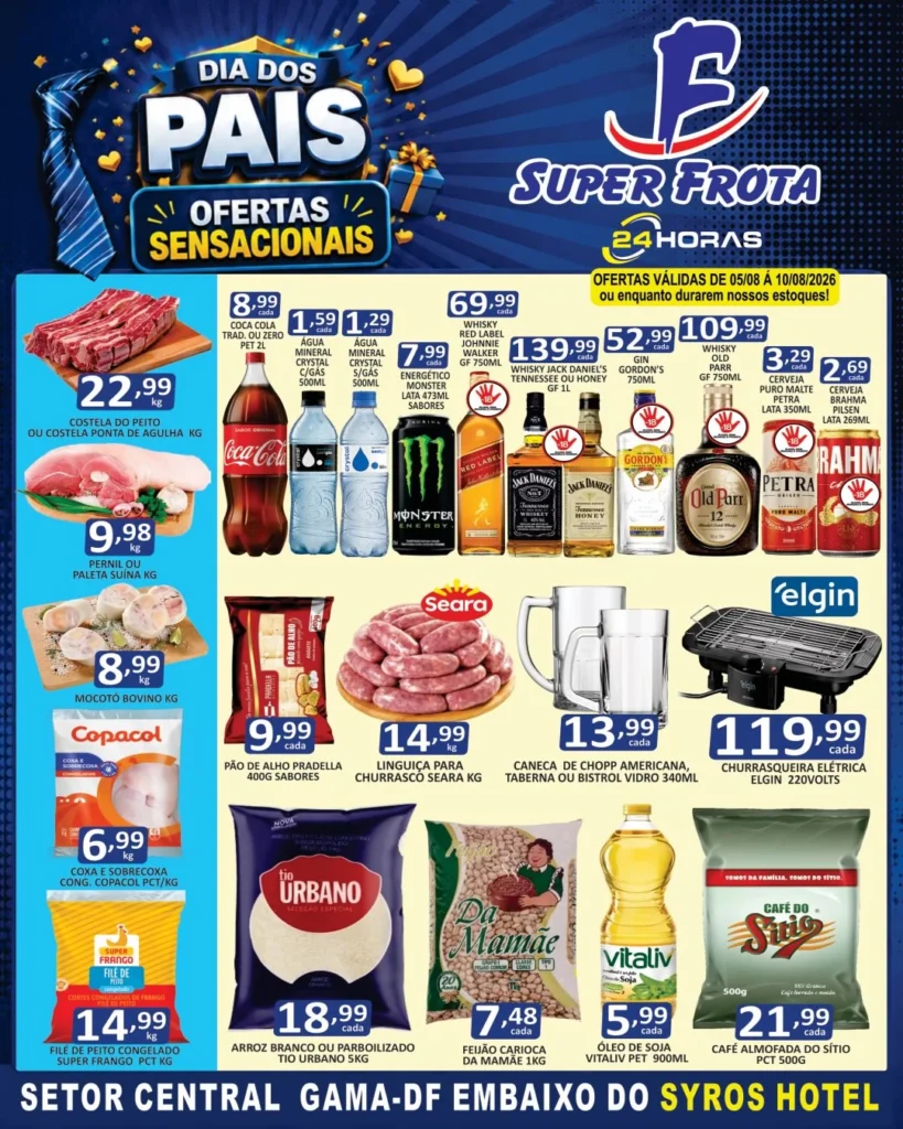Ofertas Super Frota – 10/08/2026