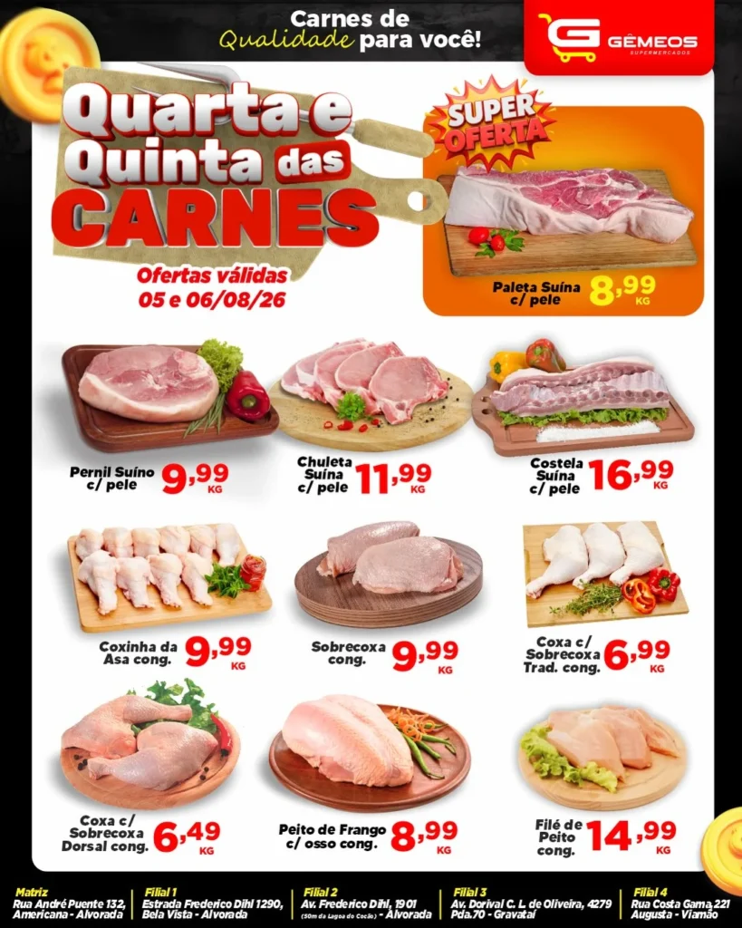 Ofertas Gemeos supermercado – 06/08