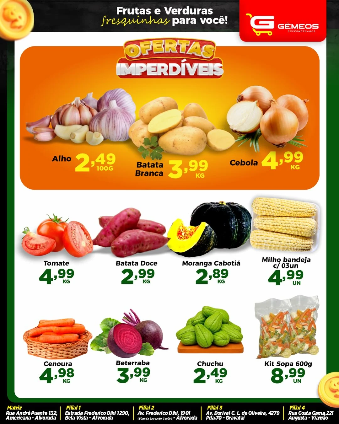 Ofertas Gemeos supermercado