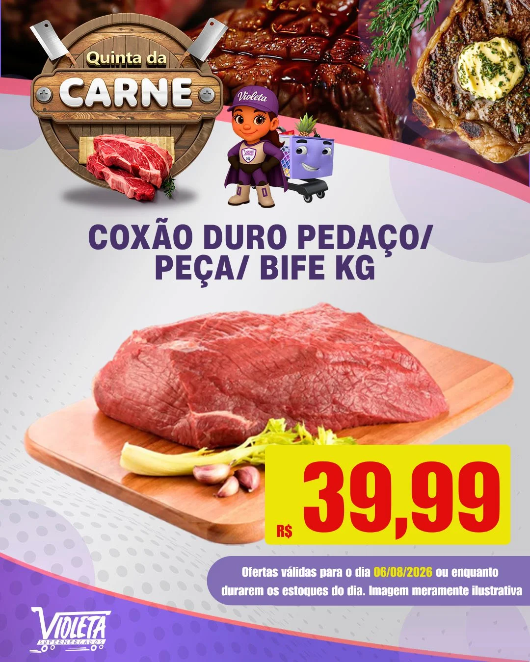 Ofertas Supermercado Violeta Oficial – 06/08/2026